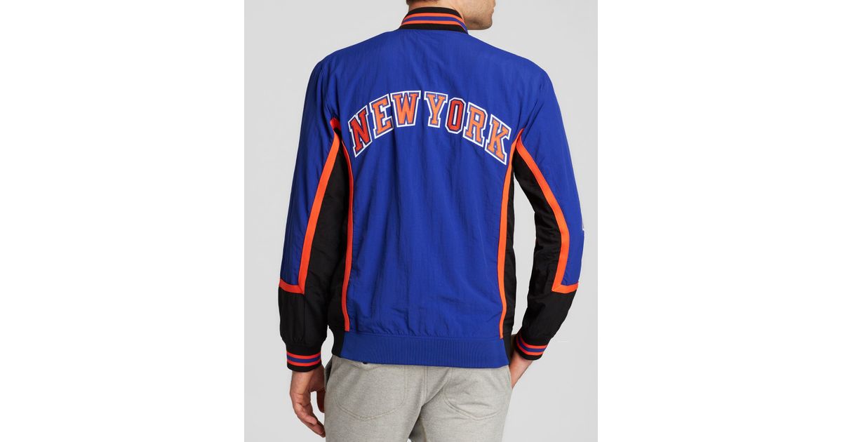 new york knicks warm up jacket