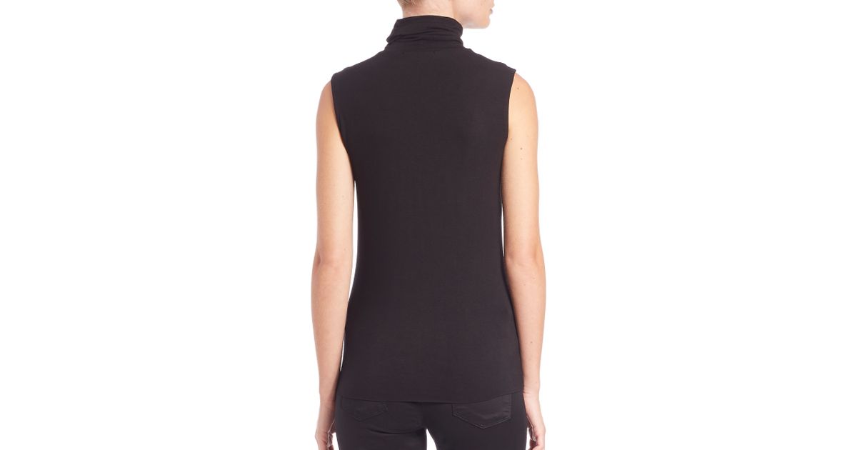 Bailey 44 Womens Tippi Sleeveless Turtleneck Top