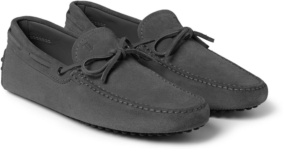 Tod's Gommino Suede Driving Shoes in 