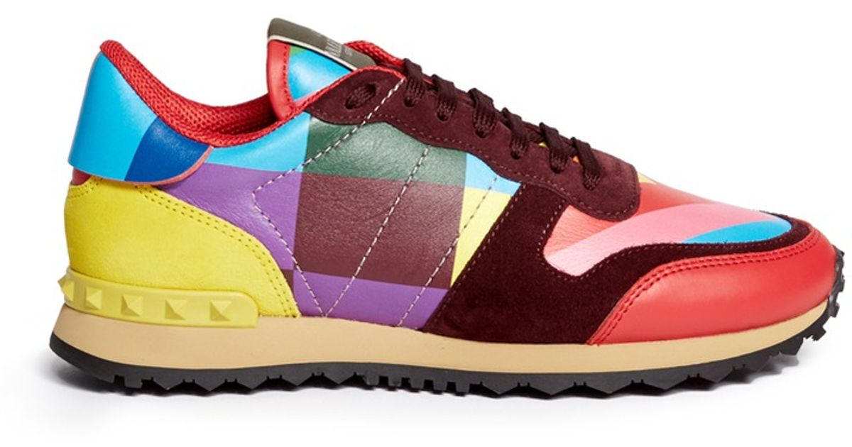 valentino multicolor sneakers