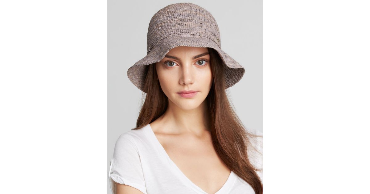 Helen Kaminski Villa 6 Hat in Gray | Lyst