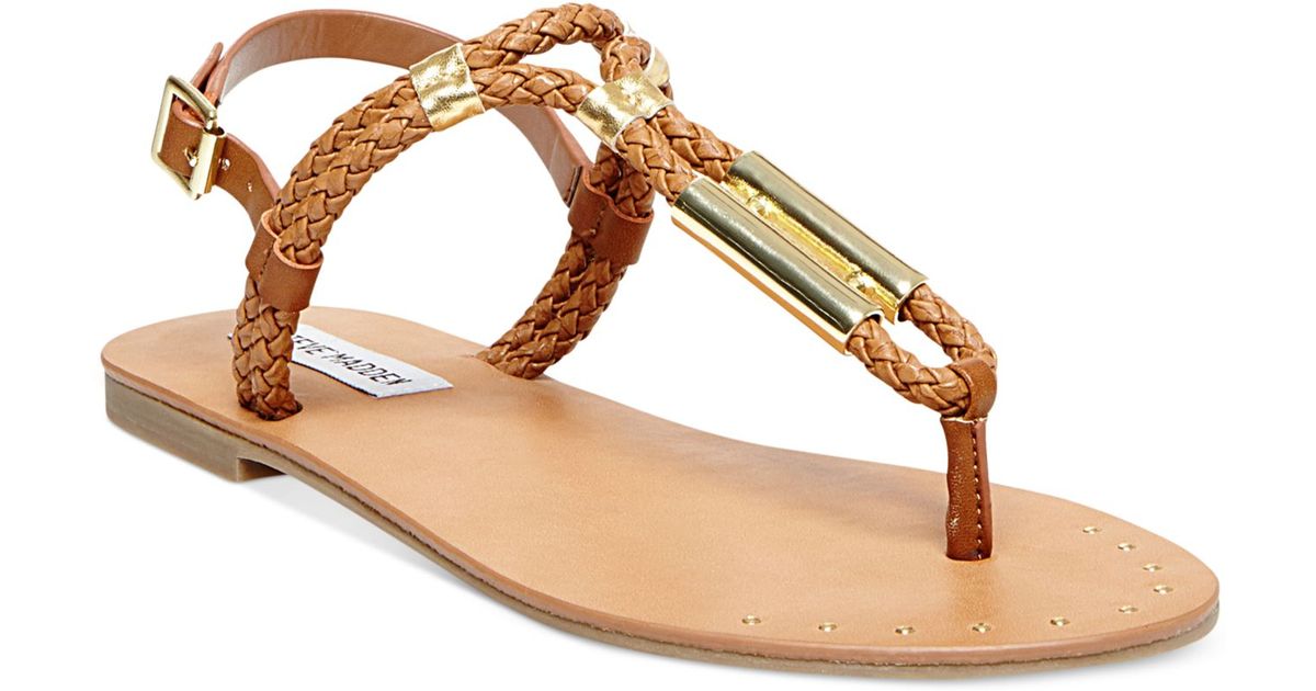 steve madden braided sandals