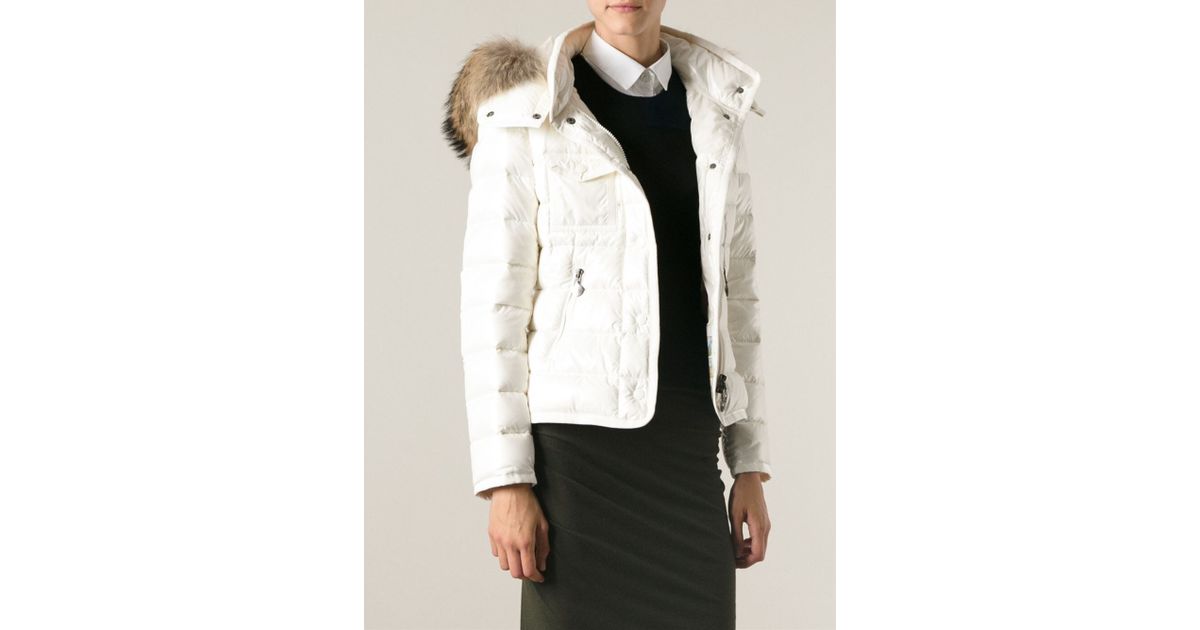 Moncler Armoise Jacket in White - Lyst