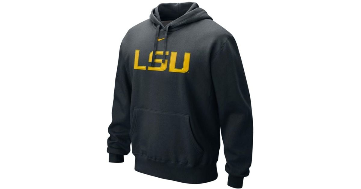 black lsu hoodie