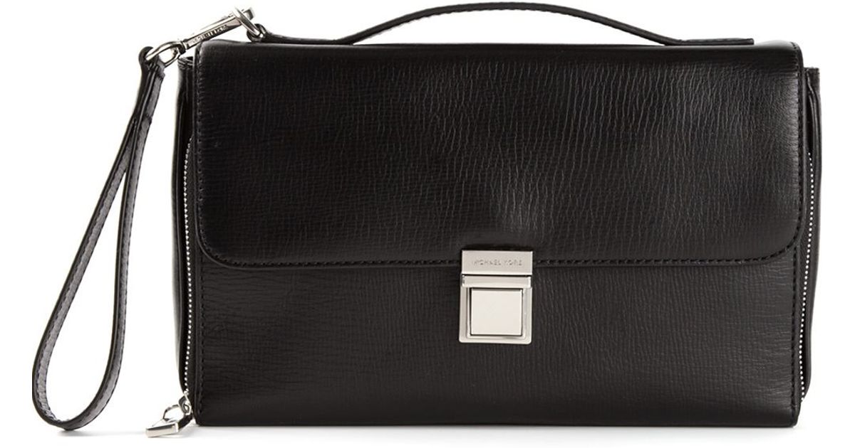 Michael Kors Mini Briefcase in Black for Men - Lyst
