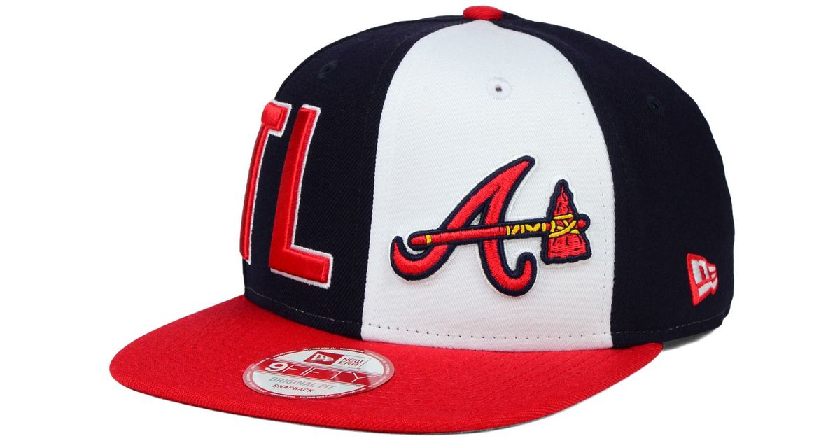 Ktz Wool Atlanta Braves My Block 9fifty Snapback Cap In Navy White Blue For Men Lyst Ktz Wool Atlanta Braves My Block 9fifty Snapback Cap In Navy White Blue For Men Lyst