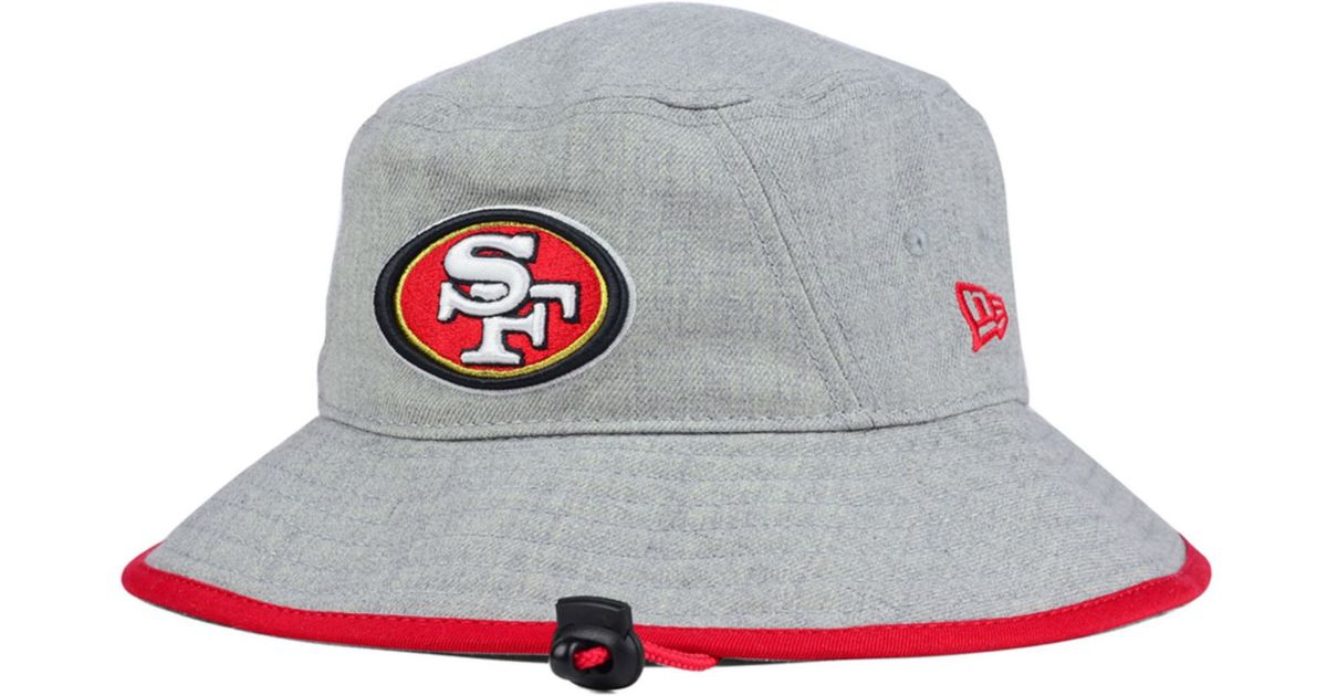 San Francisco 49ers Heather Bucket Hat