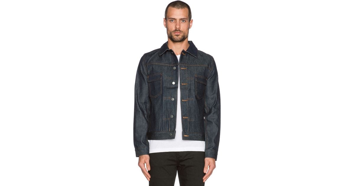 A.P.C. Men's Work Denim Jacket