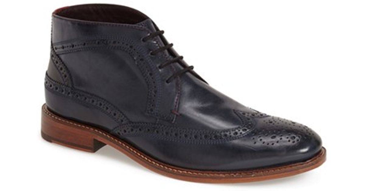wingtip chukka boots