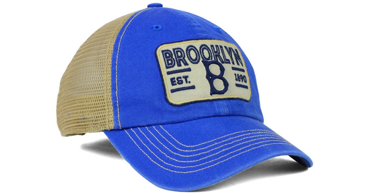 brooklyn dodgers trucker hat