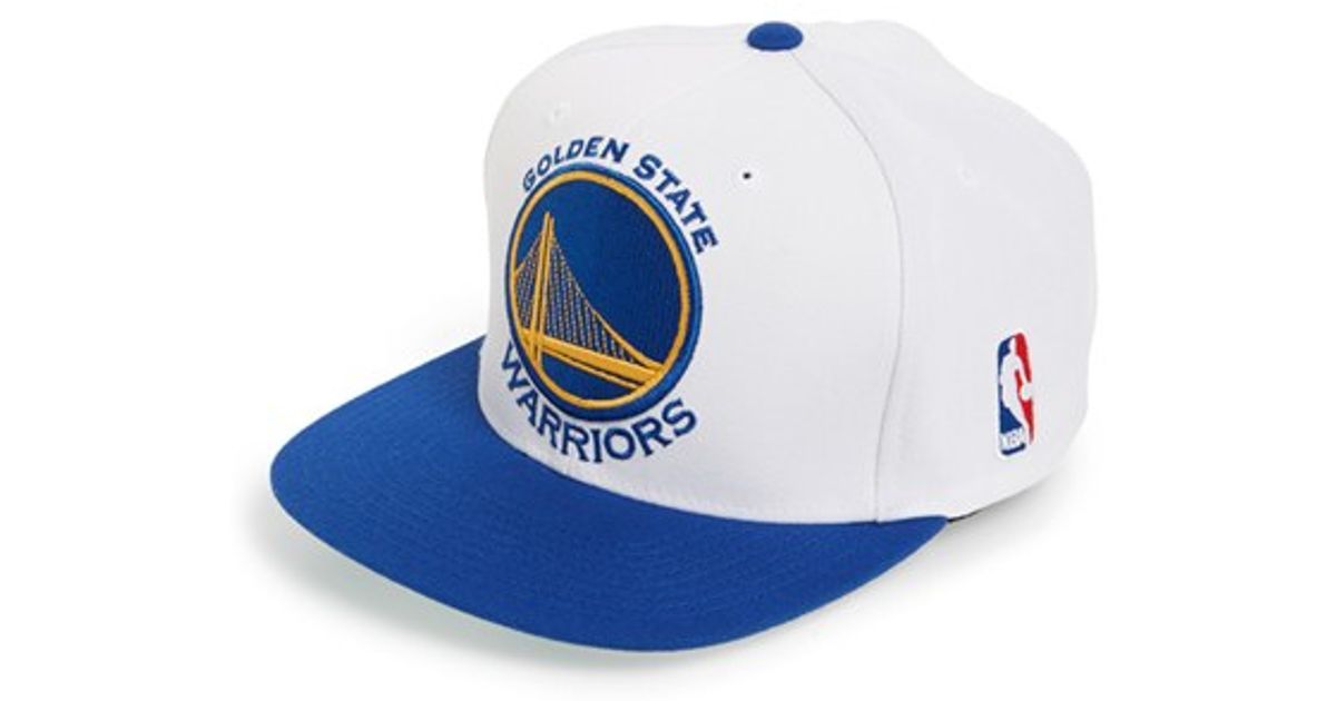 golden state warriors mitchell and ness hat