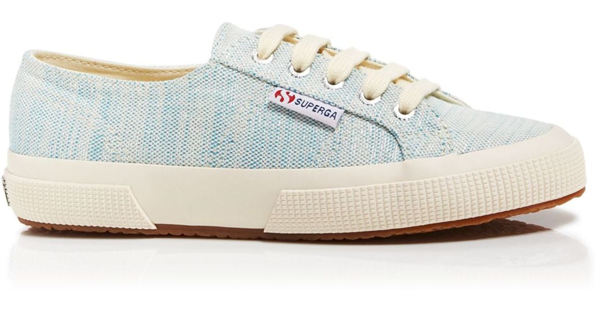 superga linen sneakers
