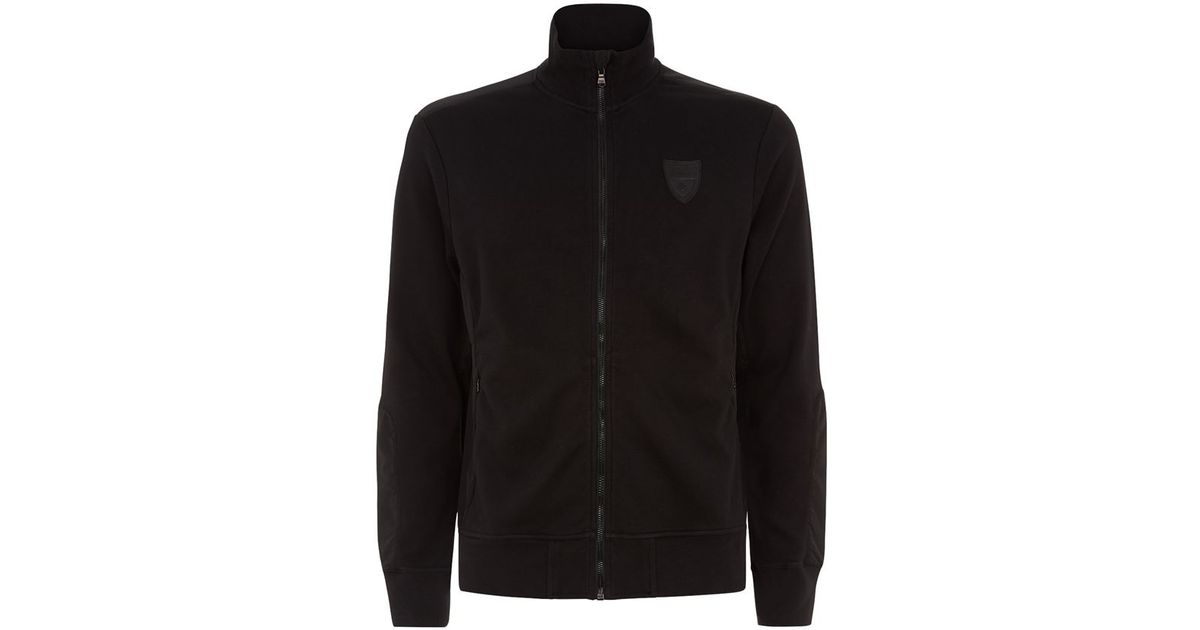 Polo Ralph Lauren Suisse Track Jacket in Black for Men - Lyst
