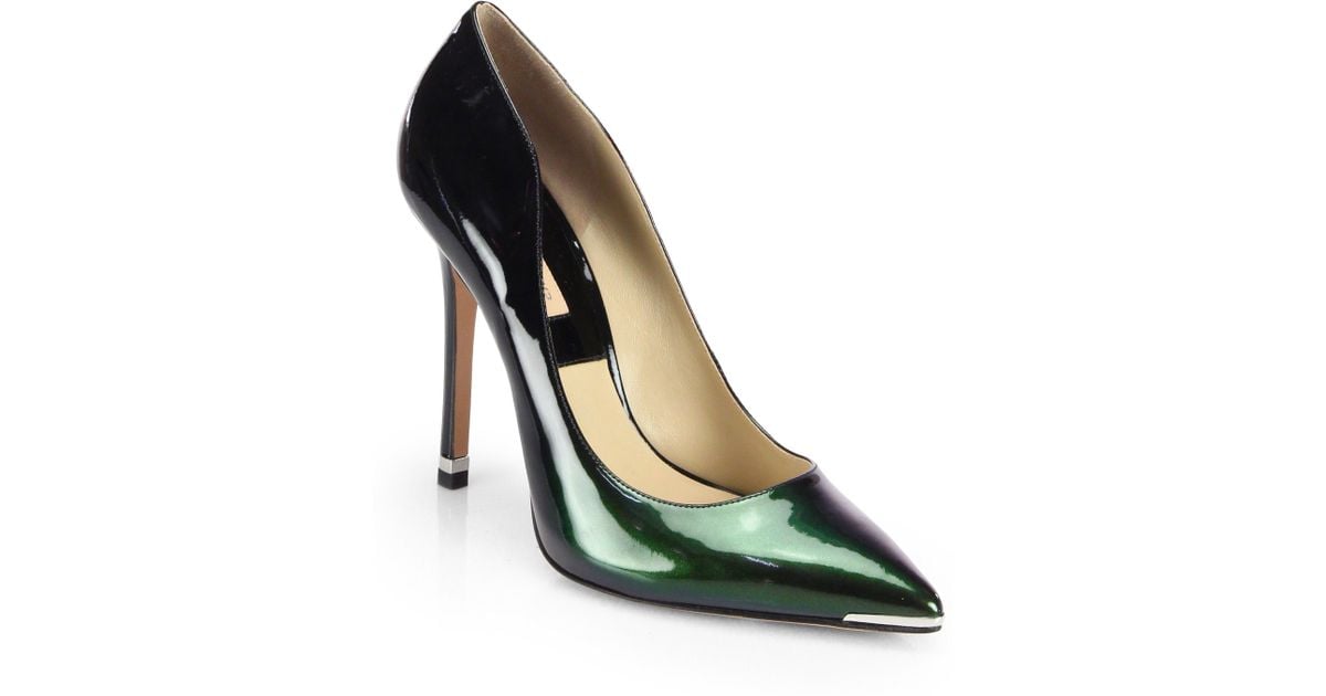 michael kors green pumps