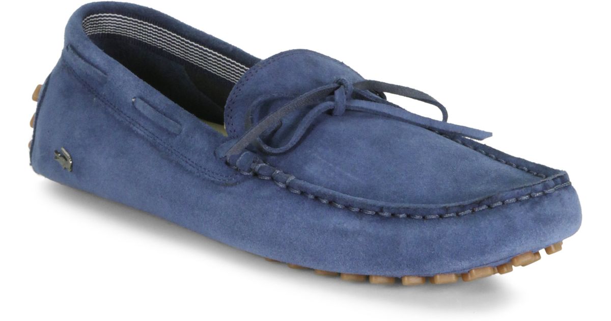 lacoste driving loafers