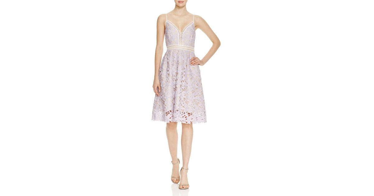 aqua lace cami midi dress