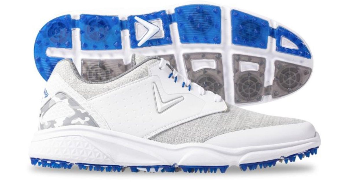 Callaway Apparel Synthetic Coronado V2 Spikeless Golf Shoes in White for Men Lyst