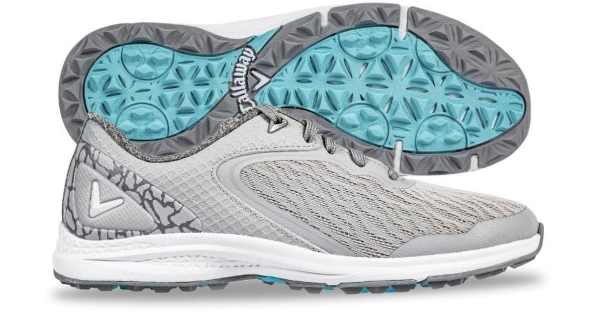 Callaway Apparel Rubber Coronado V2 Spikeless Golf Shoes in Grey (Gray