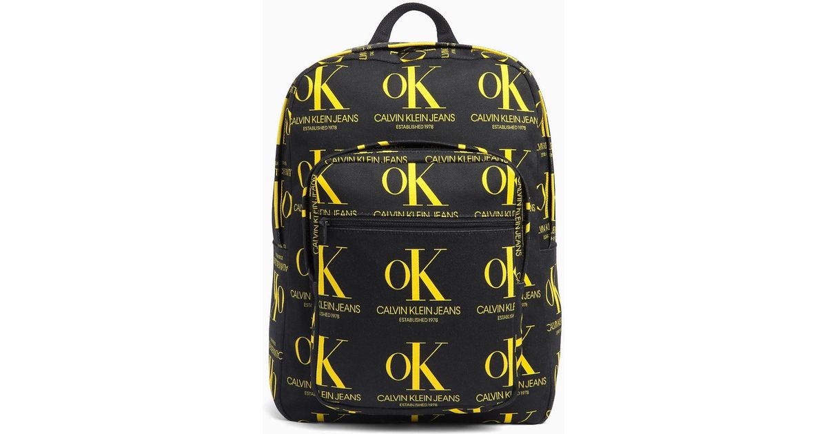 calvin klein jean backpack