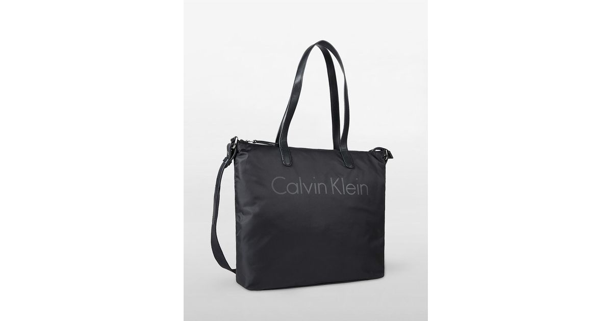 calvin klein nylon purse