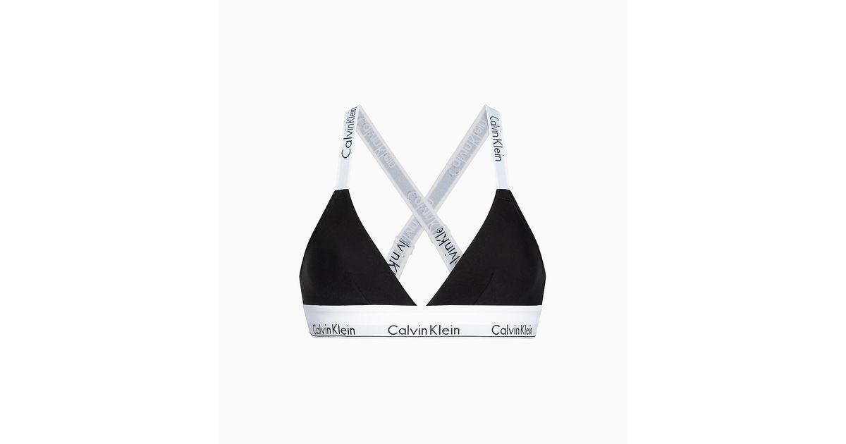calvin klein cross back bralette