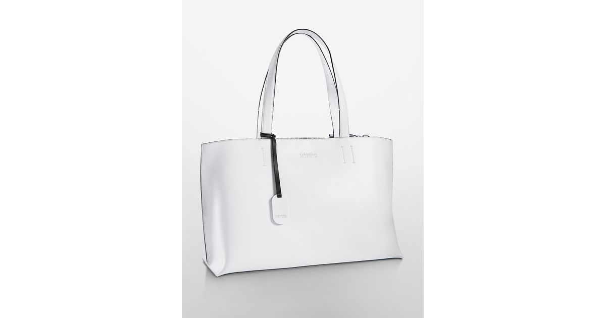 calvin klein platinum label olivia shoulder bag