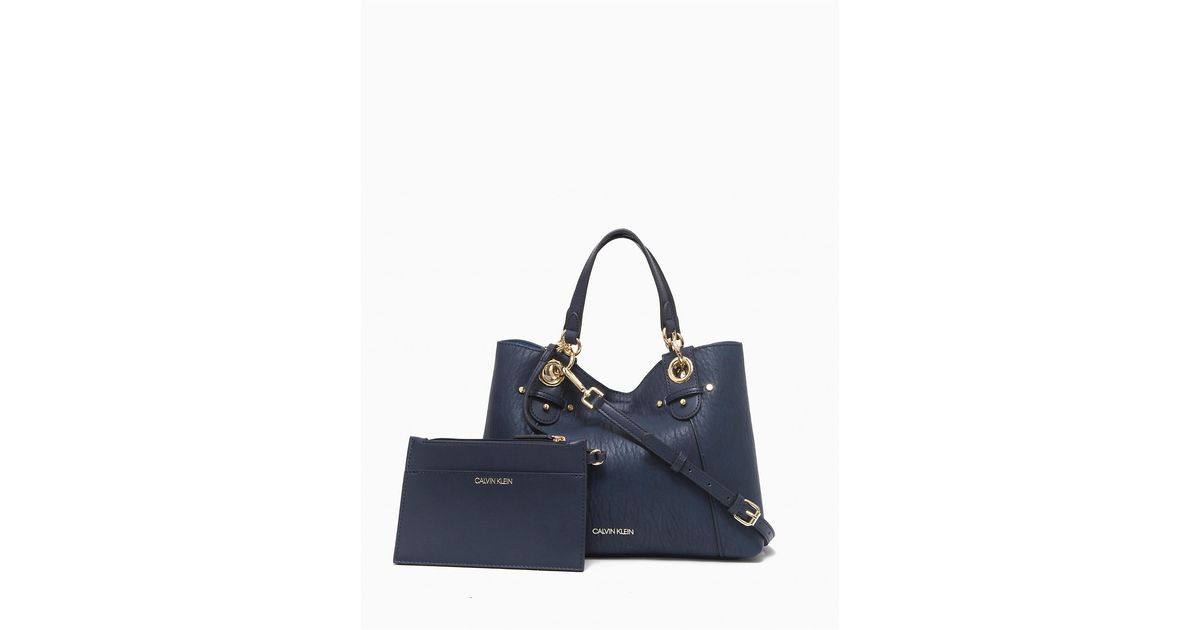 calvin klein olivia satchel