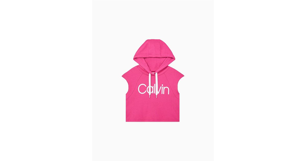 calvin klein rose hoodie