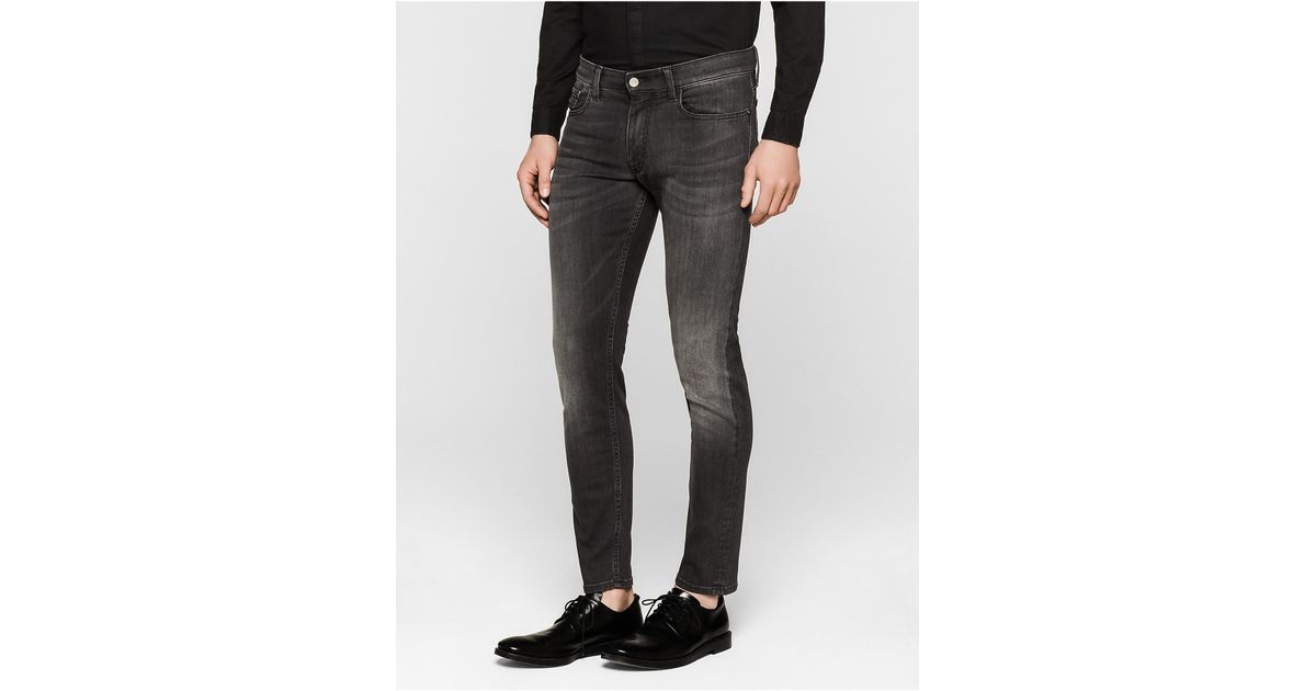 calvin klein black jeans men