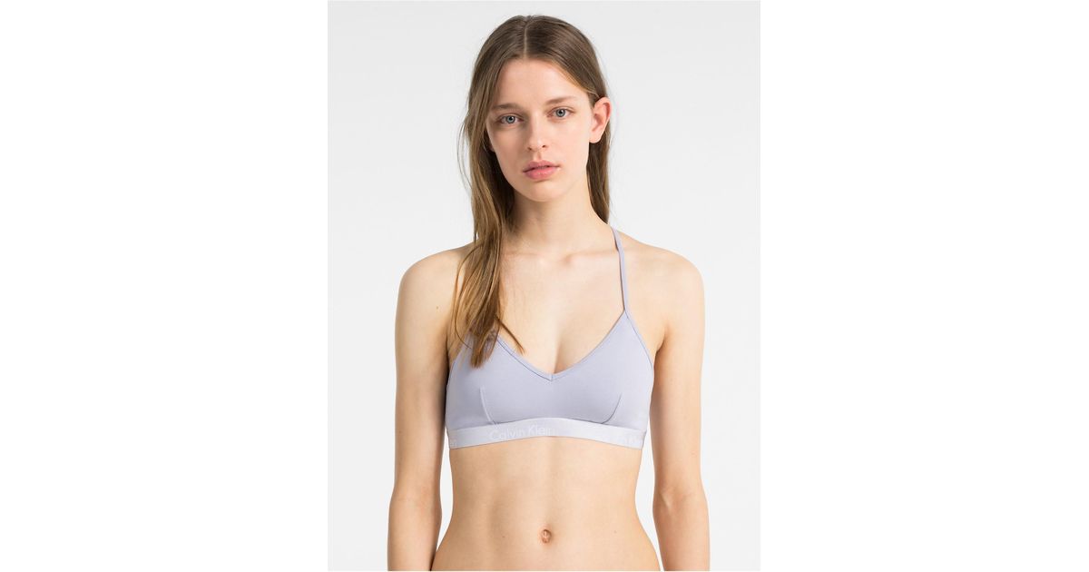 motive cotton lightly lined bralette