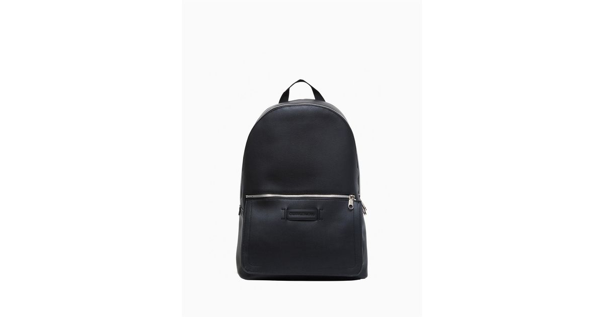 calvin klein pebble backpack
