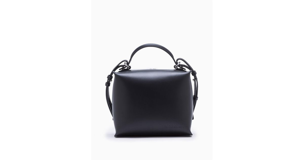 CALVIN KLEIN 205W39NYC Leather Lunch Box Bag in Black | Lyst Canada