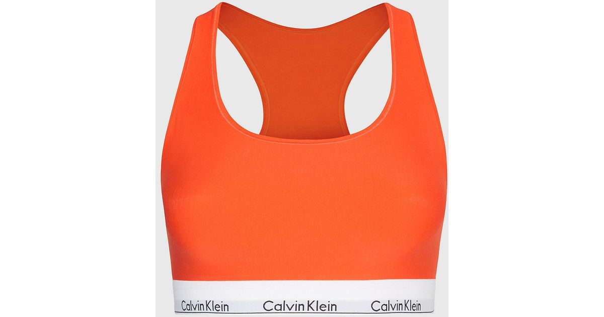 Brassiere calvin klein orange online
