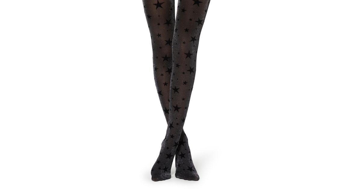calzedonia patterned tights