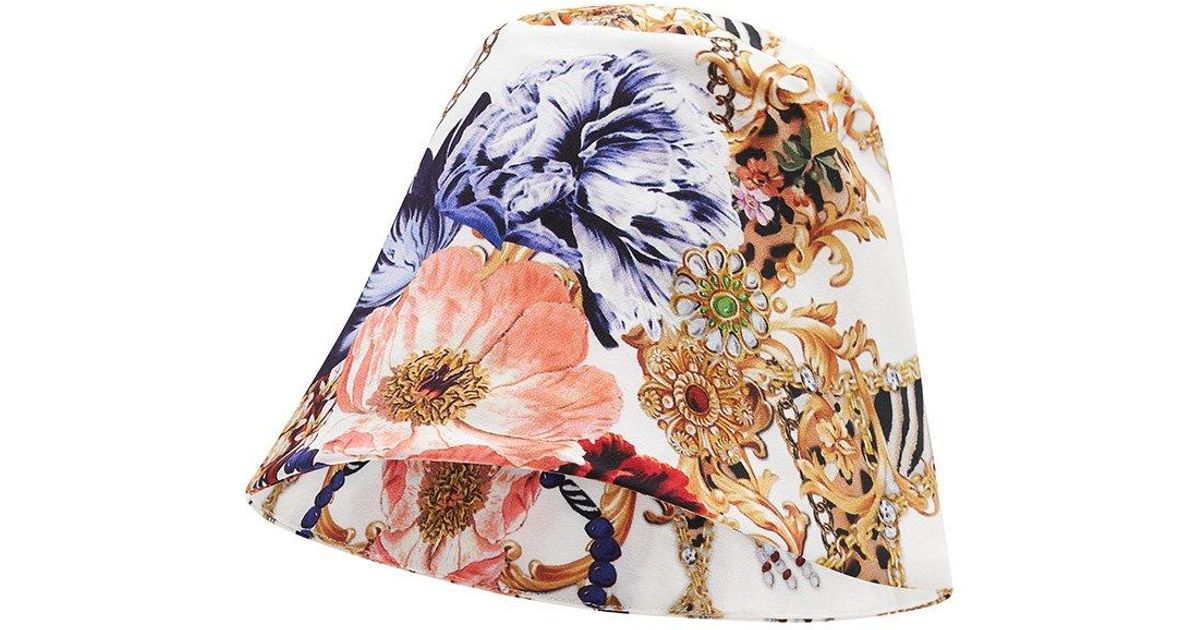Camilla Silk Bucket Hat Reign Supreme 
