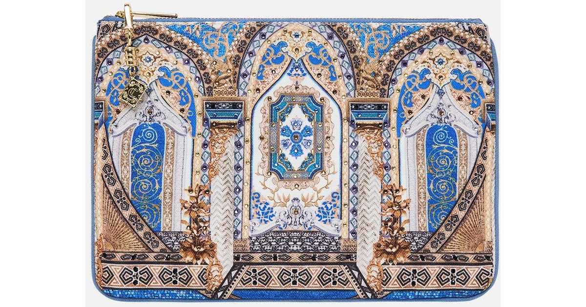 SMALL CANVAS CLUTCH OTTOMAN DYNASTY main image 1