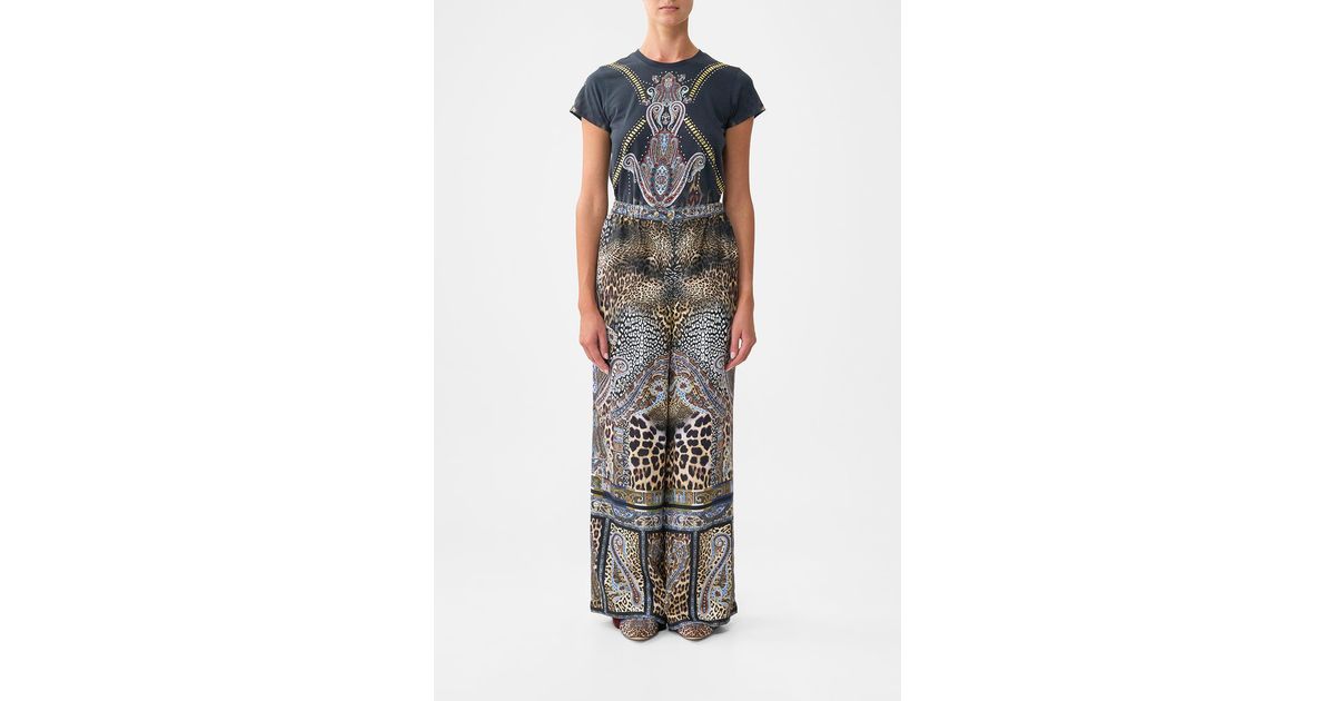 CAMILLA Women Button Front Lounge Pant - High Class Hookah