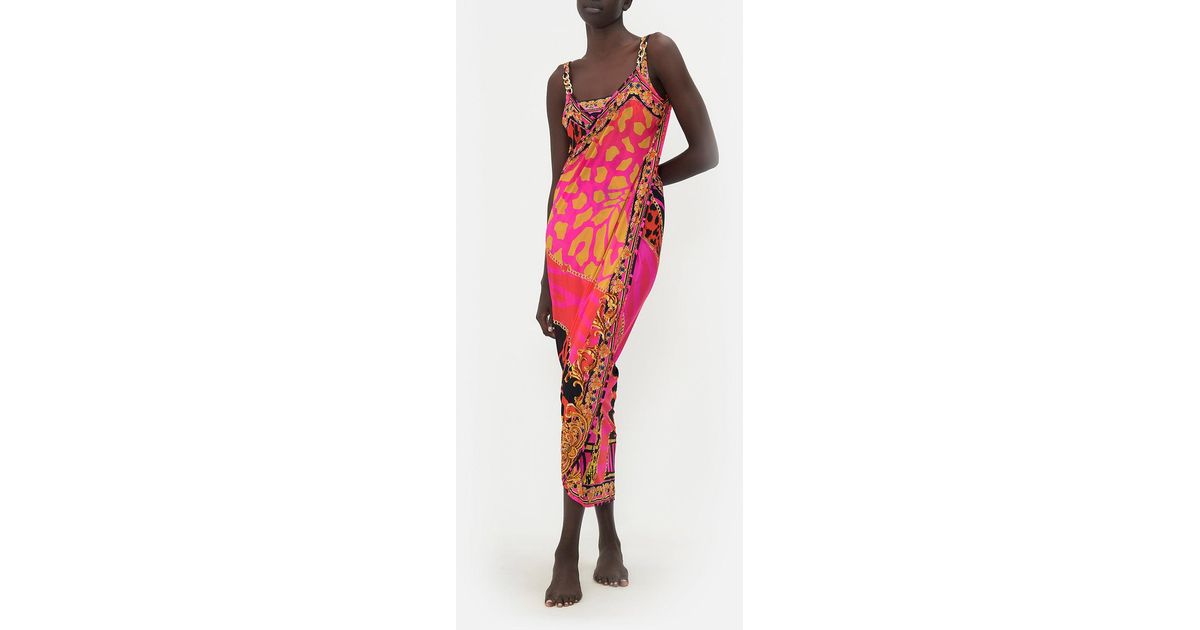 Camilla Sarong With Straps And Chain Detail Always Change Your Spots in ...