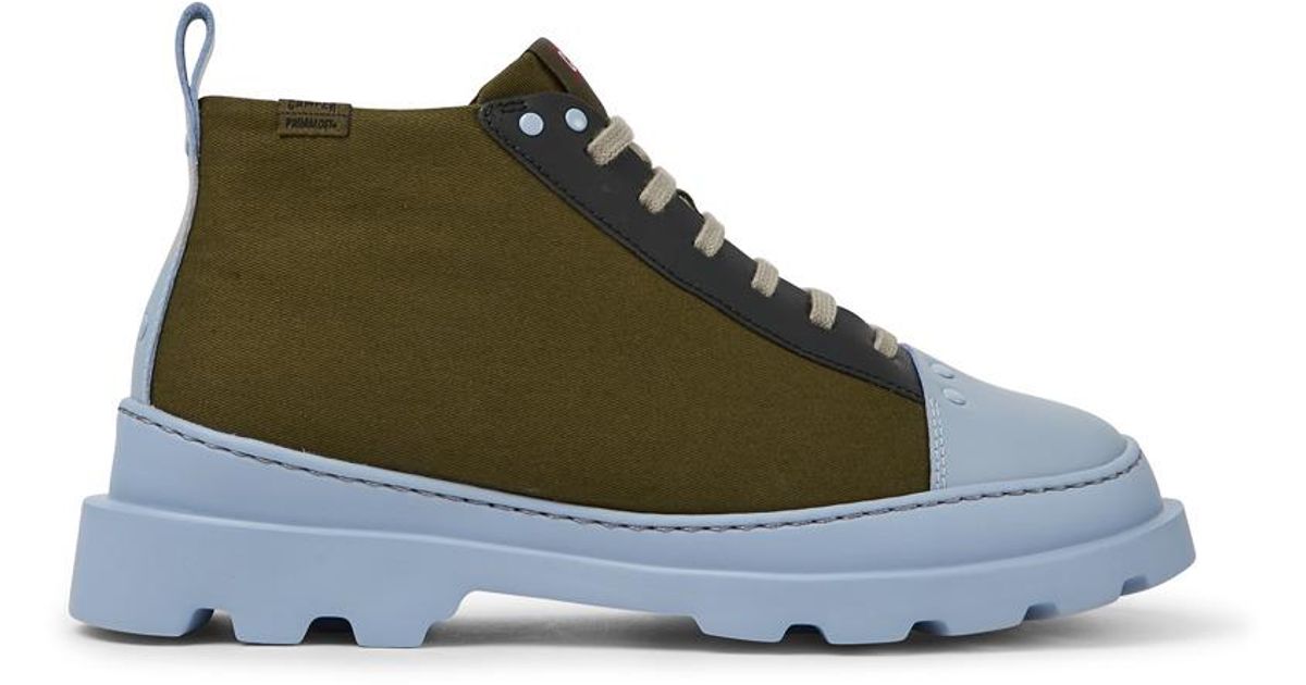 Camper Ankle Boots in Blue | Lyst