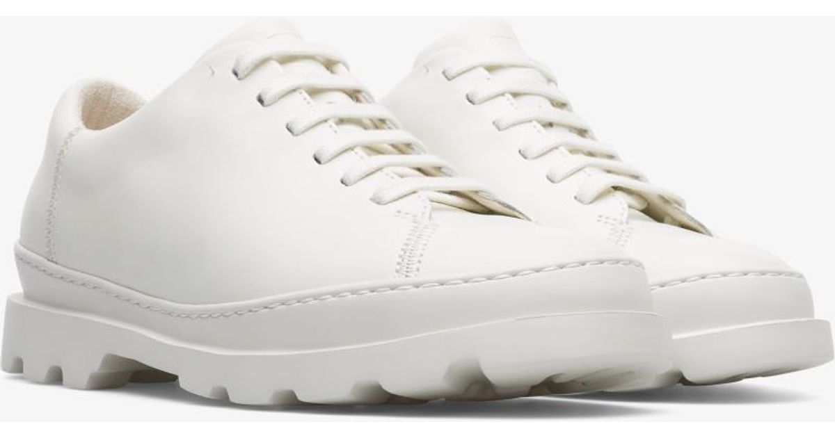 Camper Leather Brutus in White - Lyst