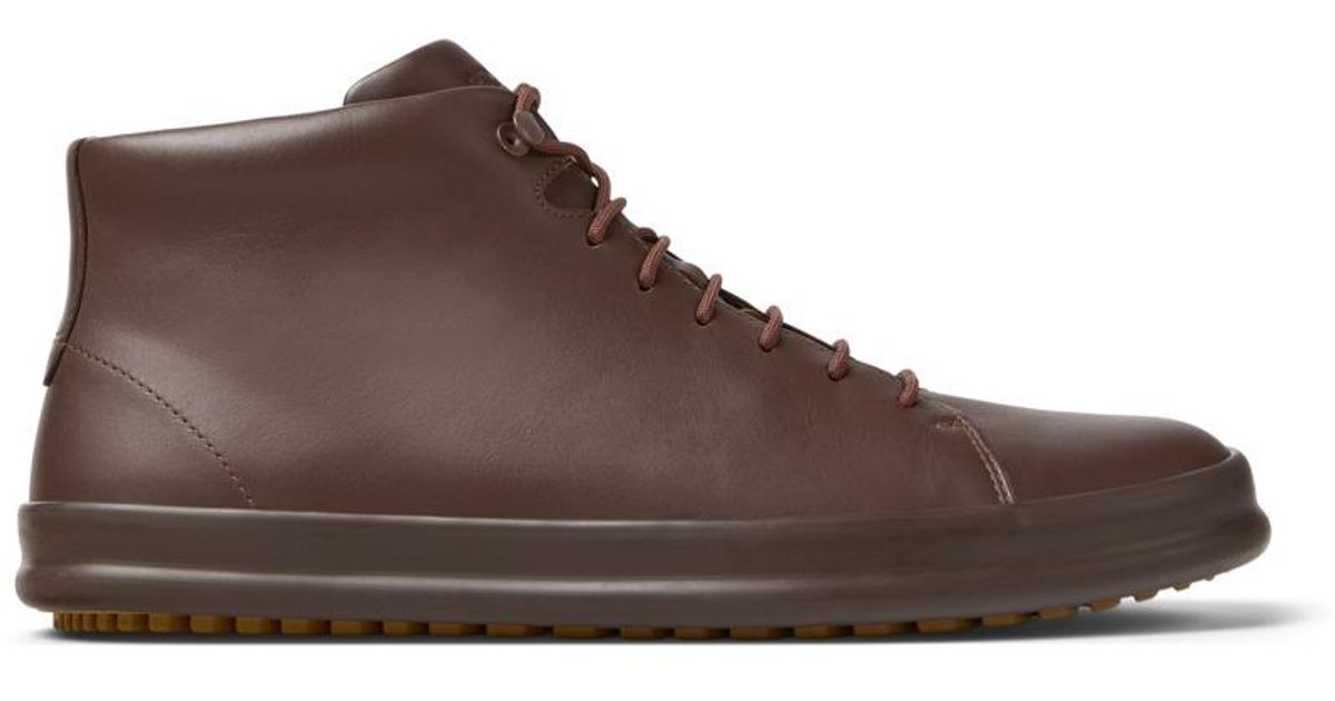 Camper Chasis Leather Ankle Boots - Men\'s Size EU 46 / US 13 - All Brown EUC Camper Men main image 2