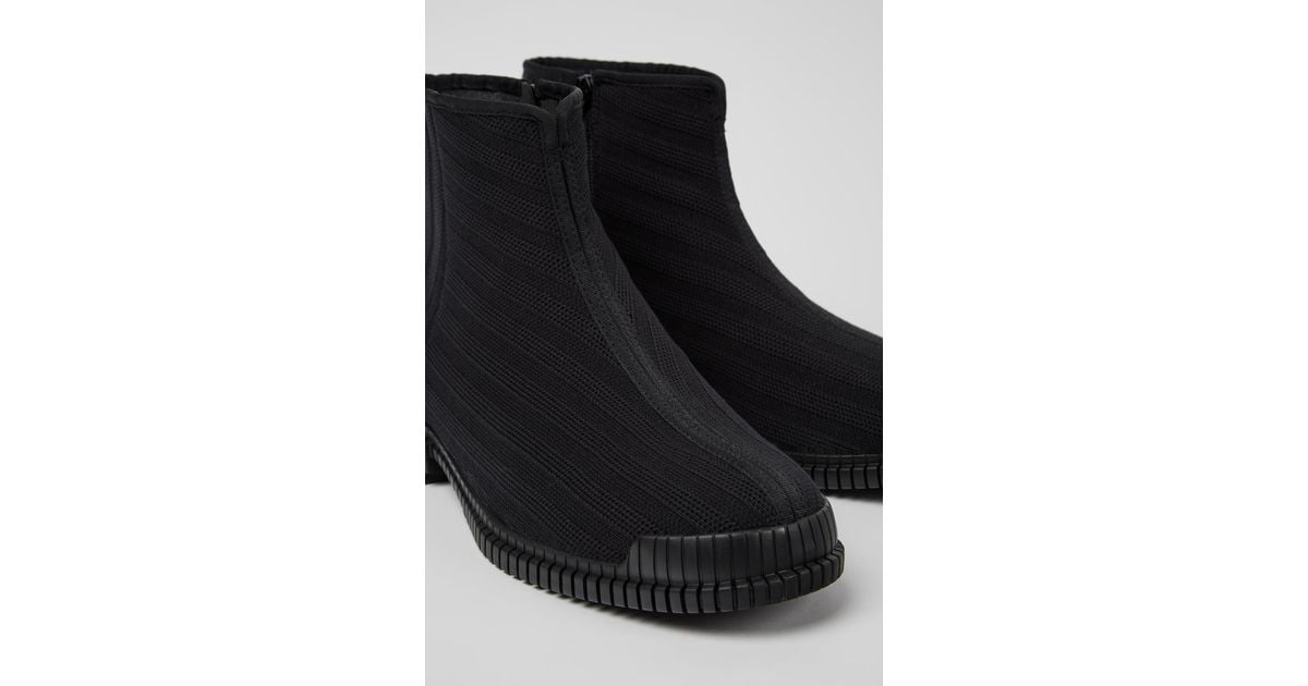 Camper Black Tm Lyocell Boots for Men Lyst UK