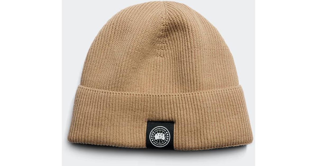 Canada Goose Tan Beanie Canada Goose Men main image 4