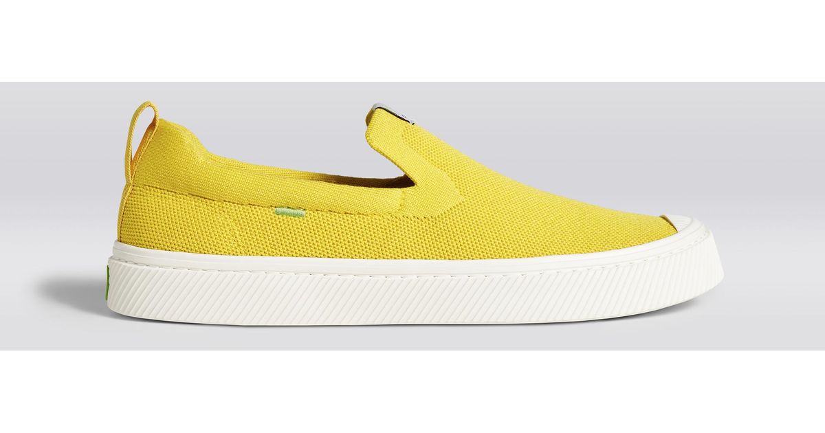 CARIUMA Ibi Slip On Knit Sneaker in Yellow for Men Lyst