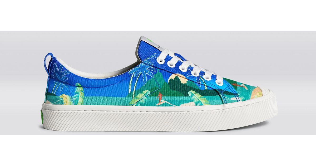 CARIUMA Oca Low Surf Night Canvas Sneaker in Blue for Men | Lyst