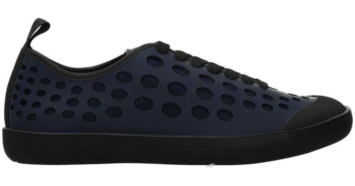 blue prada sneakers men