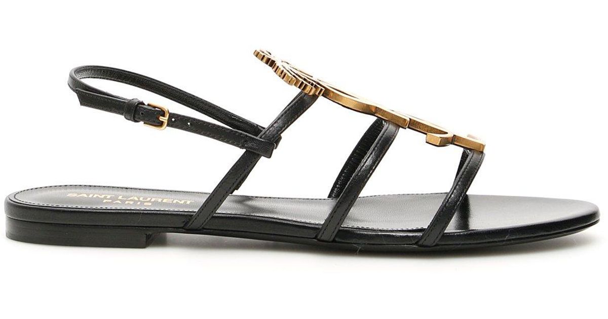 saint laurent cassandra sandals sale