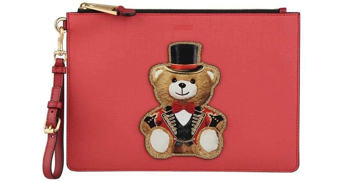 moschino circus teddy