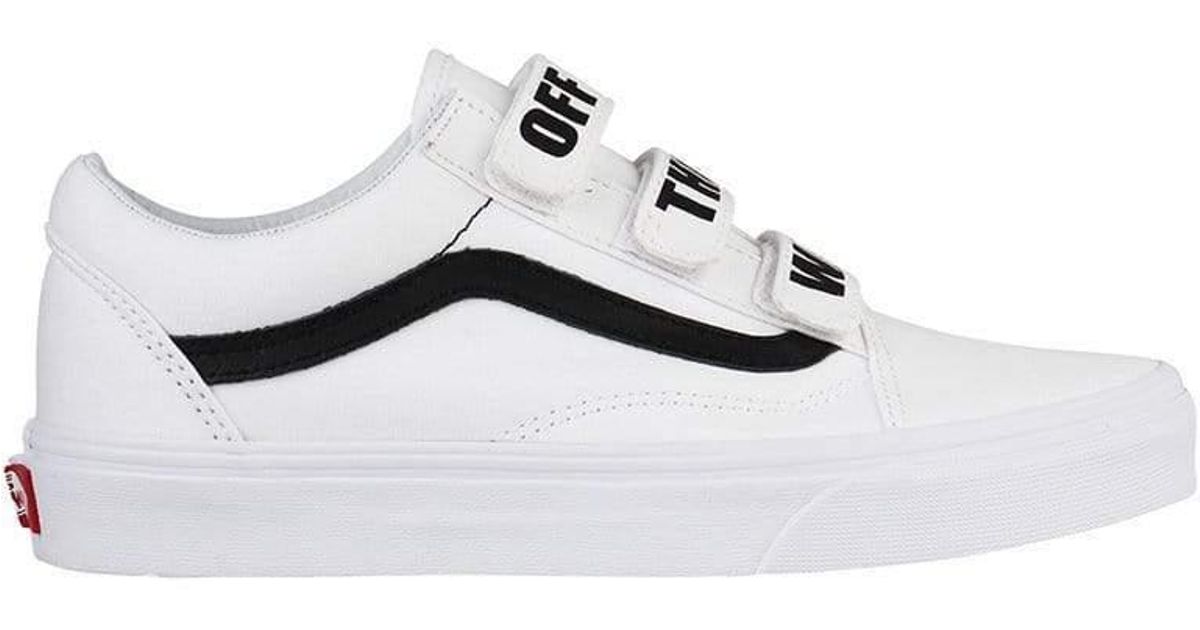 off the wall old skool v black