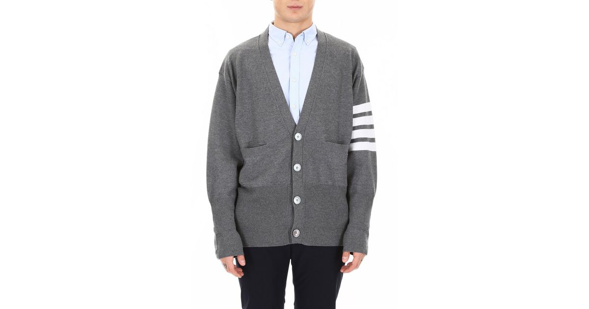 thom browne oversized cardigan